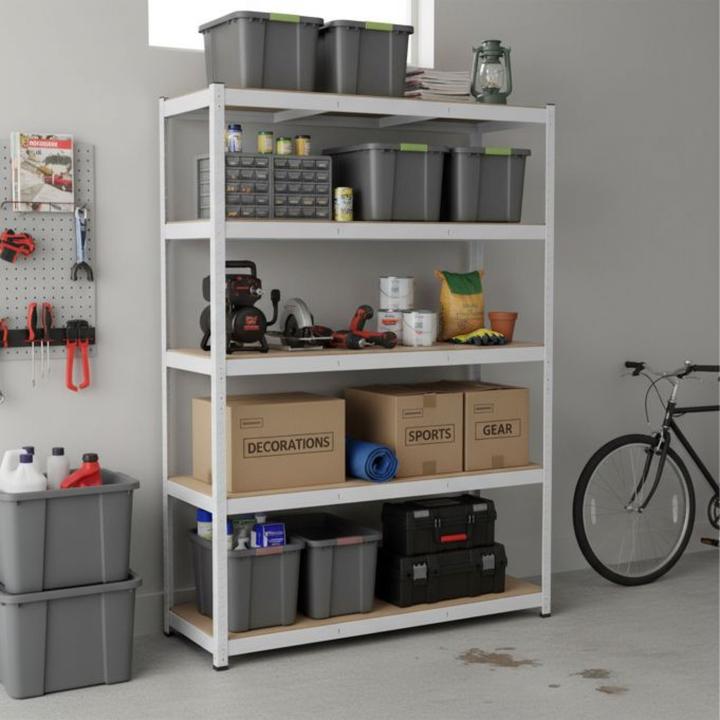 Actual product image Relaxdays heavy-duty rack