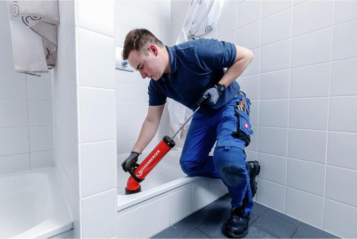 Actual product image Rothenberger Pipe cleaning device ROPUMP SUPER PLUS set with wide adapter (1 pcs.)