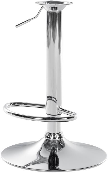 CLP Replacement frame for bar stool 10 x 10 cm, chrome