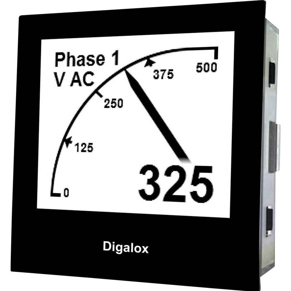Thumbnail - TDE Instruments Digalox DPM72-MP+ Digitales Einbaumessgerät, Messtechnik, Schwarz