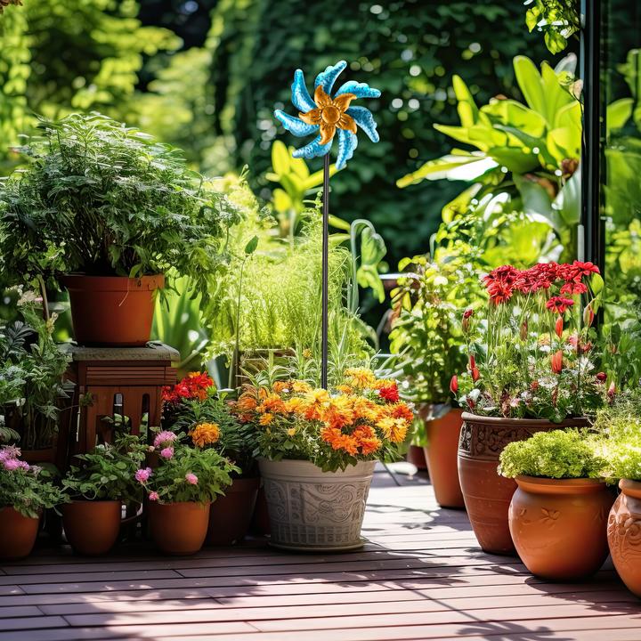 Produktbild Relaxdays Windrad