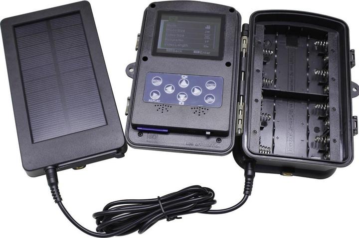 Actual product image Camouflage wildlife camera solar panel