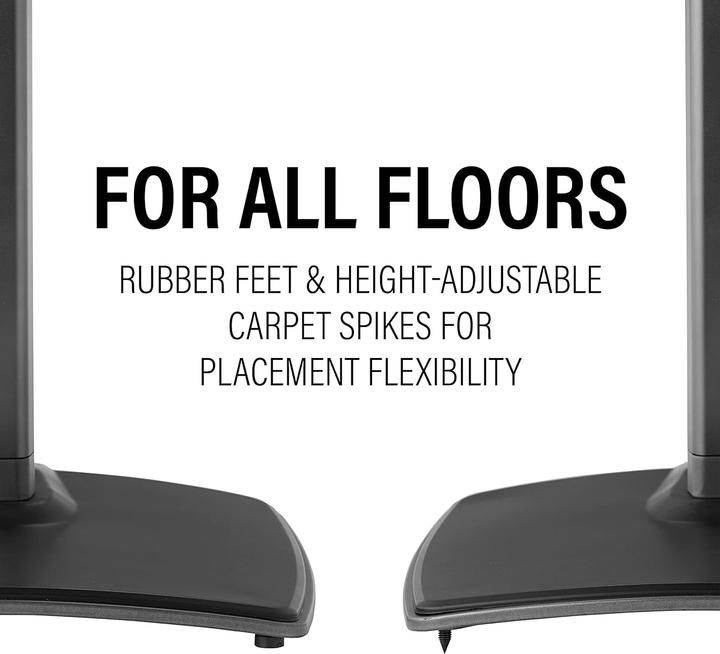 Actual product image Sanus WSSE1A2-B2 (1 pair, Stand, Height-adjustable)