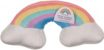 Immagine prodotto Ootb Cuscino arcobaleno in peluche (Cuscino per testa e collo)