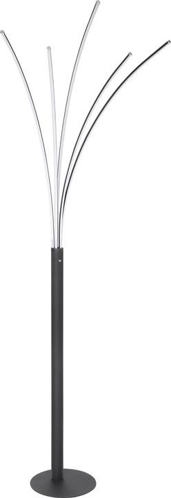 Produktbild Globo Stehleuchte Bizzy schwarz matt 1xLED (910 lm)