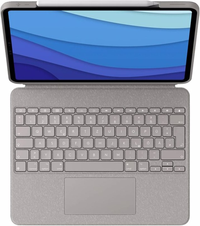 Productafbeelding Logitech Combo Touch (NL, iPad Pro 12,9 2021 (5e Gen))
