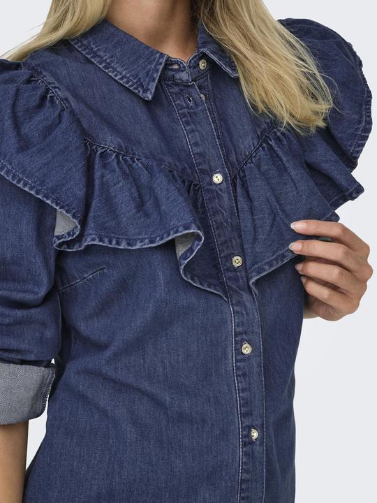 Immagine prodotto Only Camicia di jeans con volant (M)