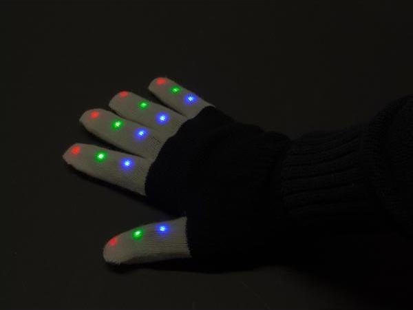 Produktbild Velleman Led-Handschuhe