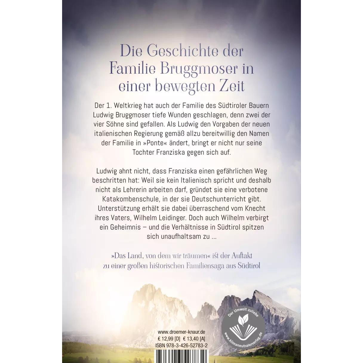 Thumbnail - Das Land, von dem wir träumen, Belletristik von Anna Thaler