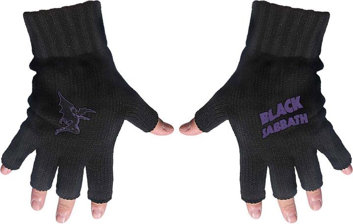 Produktbild Black Sabbath Erwachsene Logo & Devil Fingerlose Handschuhe (One Size)