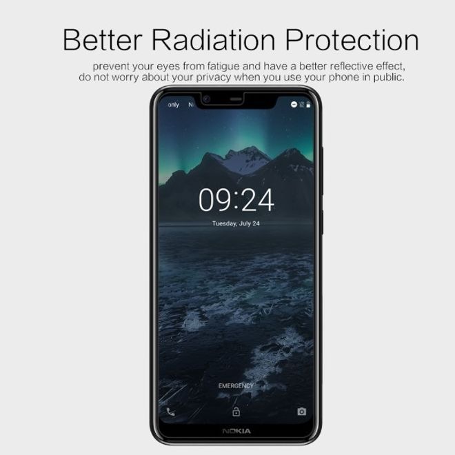 Actual product image Nillkin Matte Series Protective Film (1 Piece, Nokia 5.1 Plus)