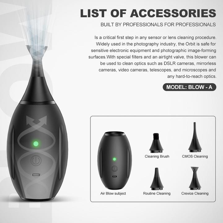 Actual product image Lensgo Electric bellows