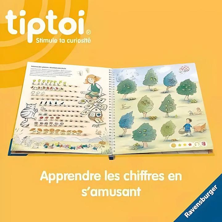 Immagine prodotto tiptoi Apprendre en s'amusant: Les chiffres et les quantités (Francese, Franziska Harvey, Heike Tober, 2025)