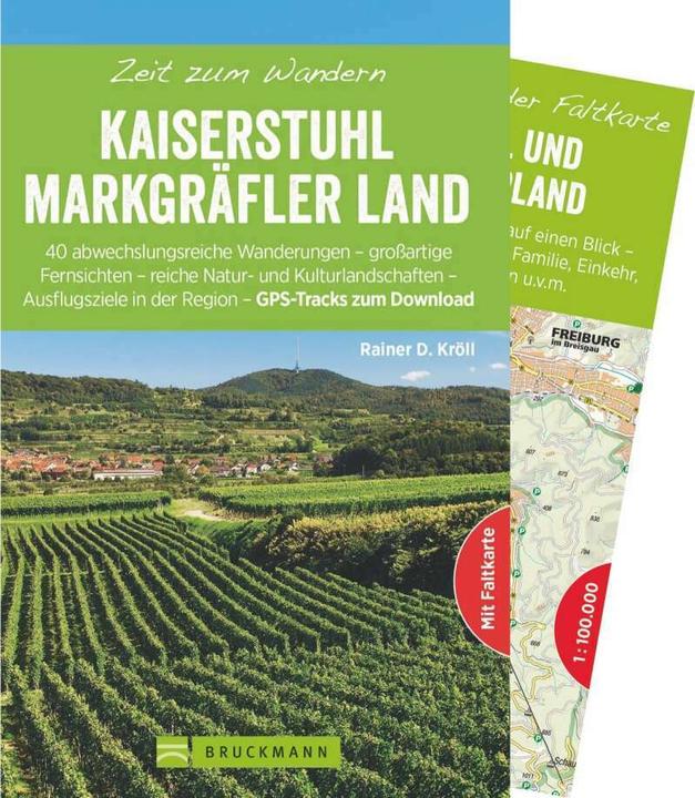 Produktbild Zeit zum Wandern Kaiserstuhl und Markgräflerland (Deutsch, Rainer D. Kröll, 2022)
