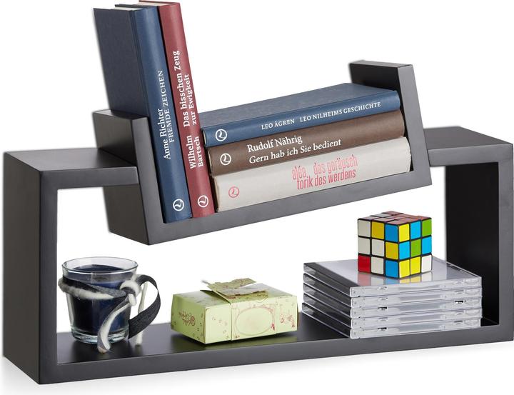 Immagine prodotto Relaxdays Set 2 mensole da parete (50 x 12 x 20 cm)