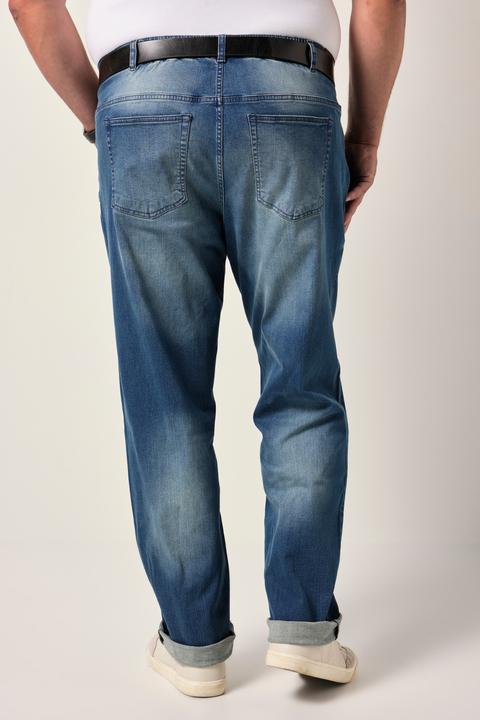 Produktbild Men+ Jeans Bauchfit, tapered Loose Fit, Elastikbund, 5-Pocket, bis 72 (68)