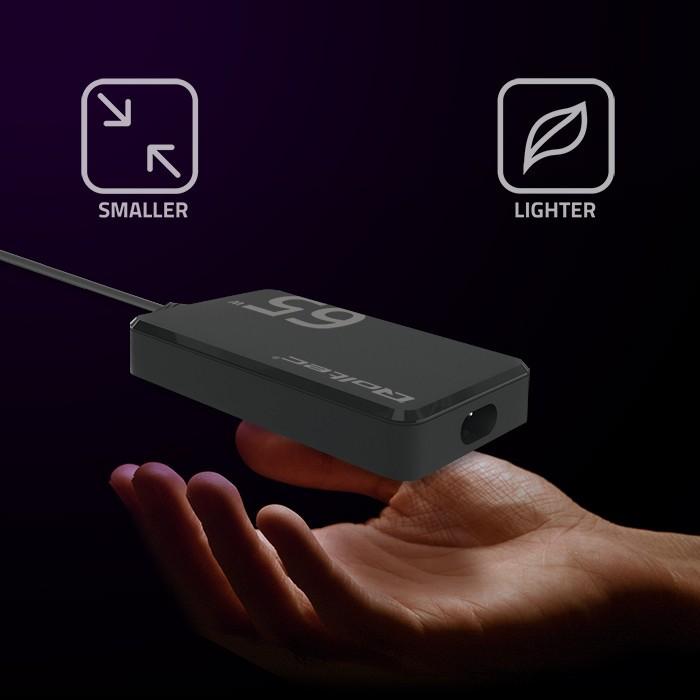 Produktbild Qoltec Ladegerät 65W PD 5V 20V 3.25A USB C 3.1 (65 W)