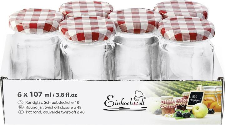 Immagine prodotto Einkochwelt Conservare i vasetti (6 pz., 0.10 l)