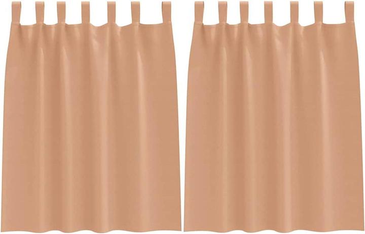 Actual product image vidaXL Verdunkelungsvorhänge (140 x 140 cm)