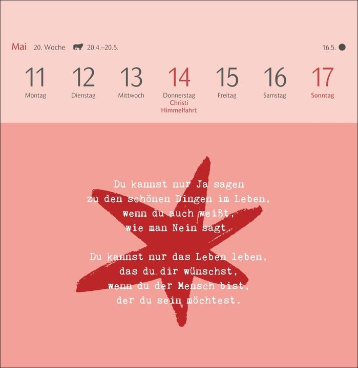 Immagine prodotto Harenberg Clara Louise: Die Sonne in Orange getaucht Premium-Postkartenkalender 2026 - 53 Postkarten mit