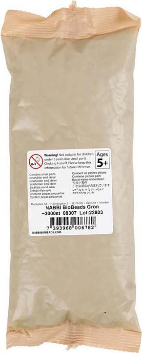 Actual product image Creativ Company Ironing beads Nabbi Bio 3000 pieces, Green