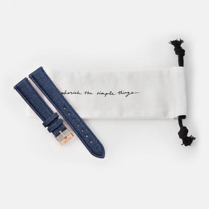 Produktbild Cluse Strap 16 mm (16 mm, Denim, Leder)