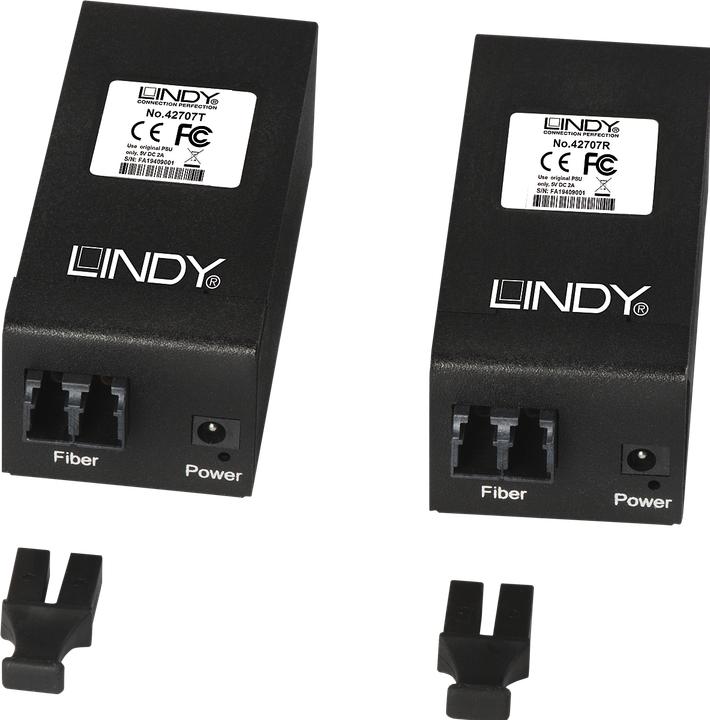 Produktbild Lindy USB 3.1 / 3.0 LWL/Fibre Optic Extender 400m (USB 3.0, USB 3.1)