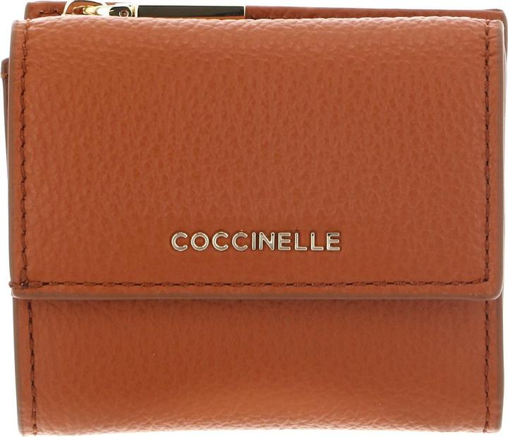 Actual product image Coccinelle Metallic Soft Wallet Grained Leather