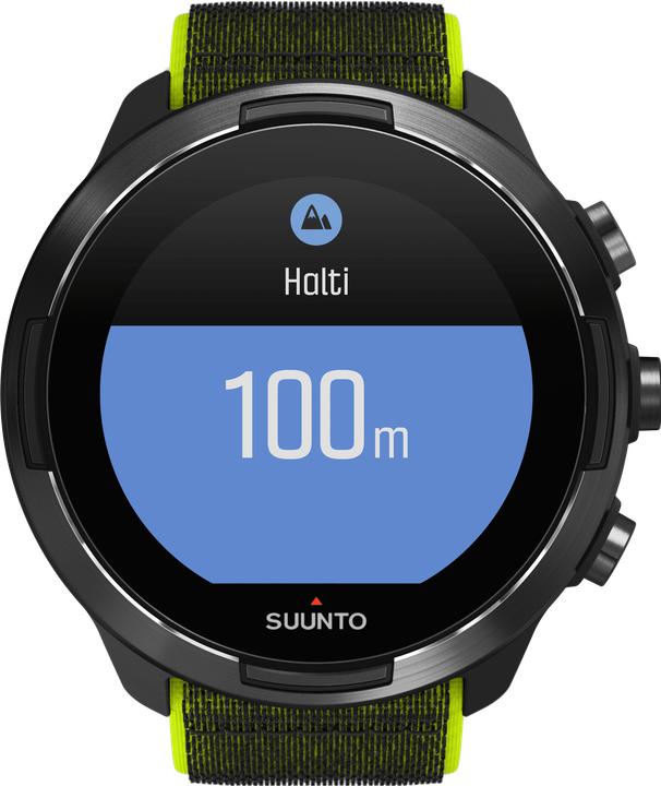 Actual product image Suunto 9 Baro Lime (50 mm)