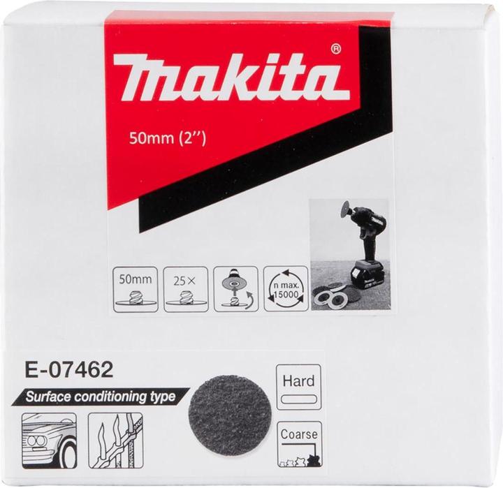 Actual product image Makita Fleece disc hard-rough 50mm (Coarse)