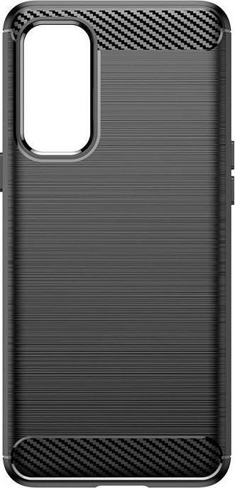 Produktbild Hurtel Carbon Case flexible Hülle für OnePlus Nord 2 5G schwarz (OnePlus Nord 2 5G)