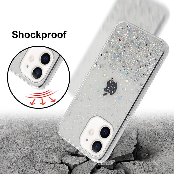 Produktbild Cadorabo TPU Cover funkelnder Glitter (Apple iPhone 12 mini)
