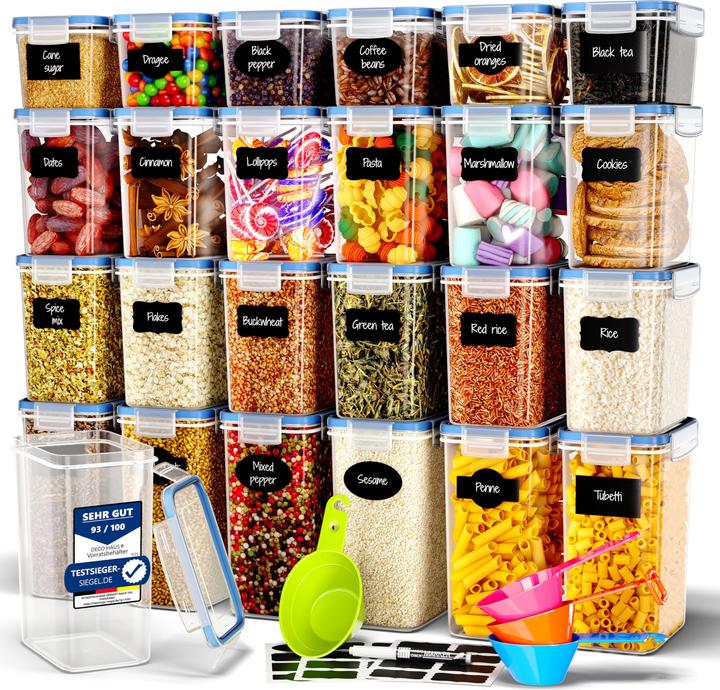 Actual product image Deco haus Storage tin set with lid