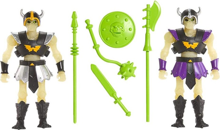 Actual product image Mattel Masters of the Universe Origins Actionfiguren 2er-Pack Skeleton Warriors