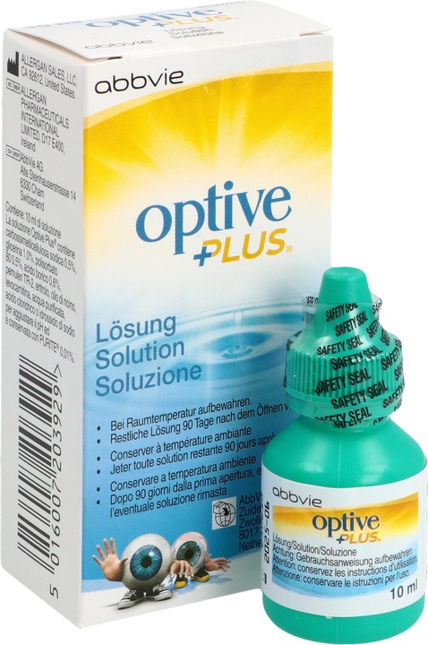 Produktbild Optive Plus Augen-Pflegetropfen Fl (10 ml, 10 ml Optive Plus Augen-Pflegetropfen)