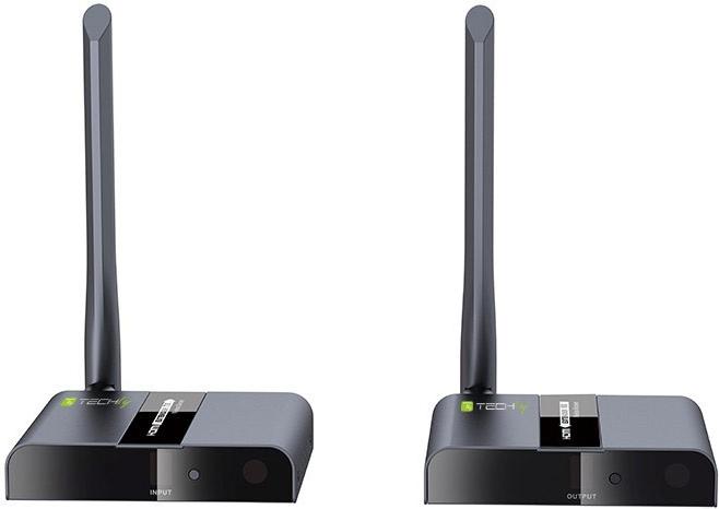 Actual product image Techly HDMI Wireless Extender Transmitter (50 m, HDMI 1.3c)