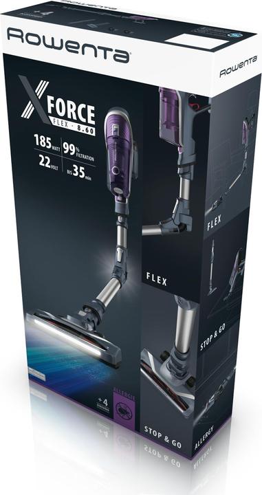 Actual product image Rowenta - X-Force Flex 8.60 - RH9637 - Steelstofzuiger
