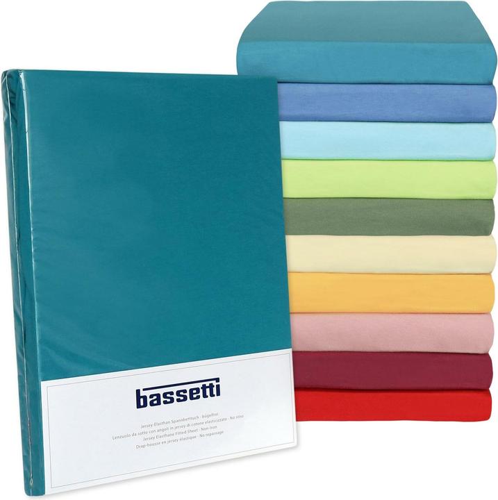 Image du produit Bassetti Jersey-Elasthan Spannbetttuch (140x200 cm, 150x200 cm, 160x200 cm)