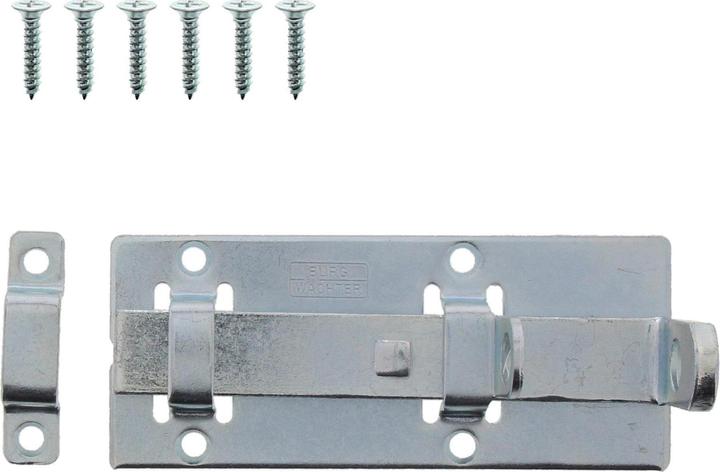 Produktbild Burg Wächter Schlossriegel SR 120 SB (Schlossriegel gerade, 1 Stk.)