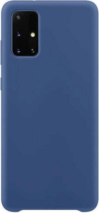 Actual product image Hurtel Silicone Case Soft Flexible Rubber Cover for Samsung Galaxy S21 Ultra 5G dark blue (Samsung Galaxy S21 Ultra 5G)