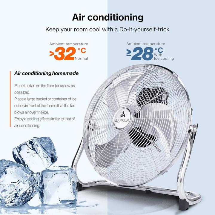 Produktbild Tresko Aerson Bodenventilator (59 dB)