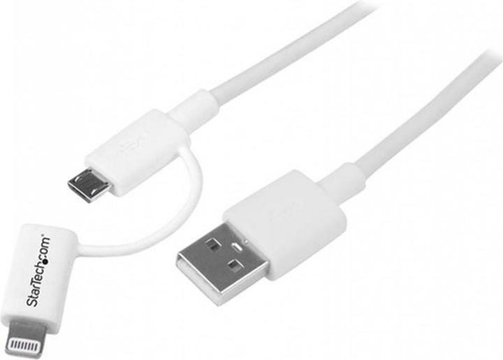 Produktbild StarTech Lightning/Micro USB Cable (1 m, USB 2.0)