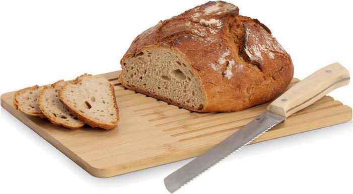 Actual product image Zeller Present Brotschneidbrett Bambus 33x25 cm