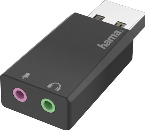 Actual product image Hama USB sound card (USB)