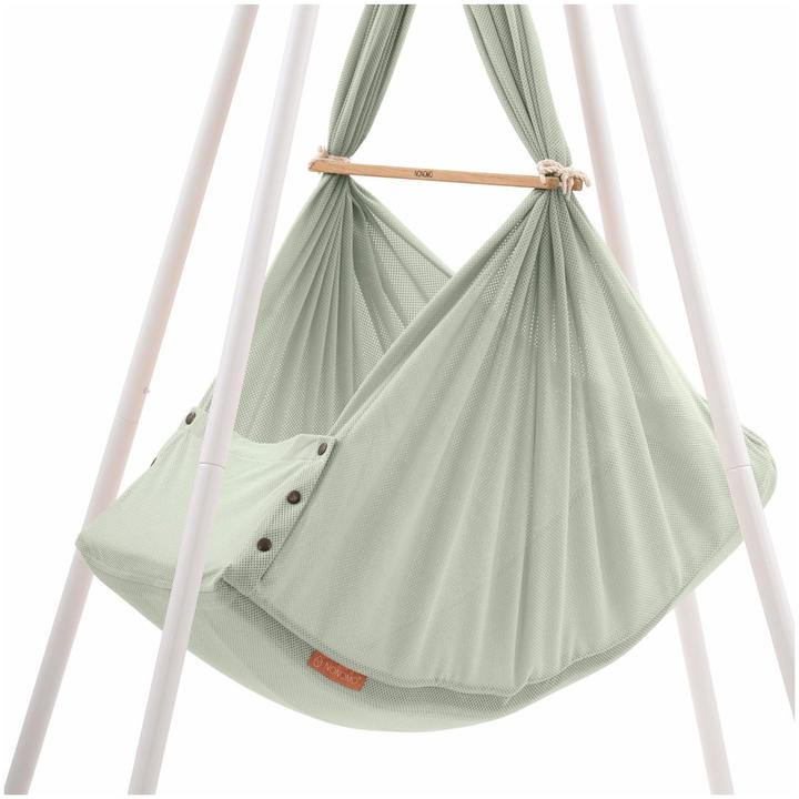 Produktbild Nonomo Federwiege mit Tipi weiss