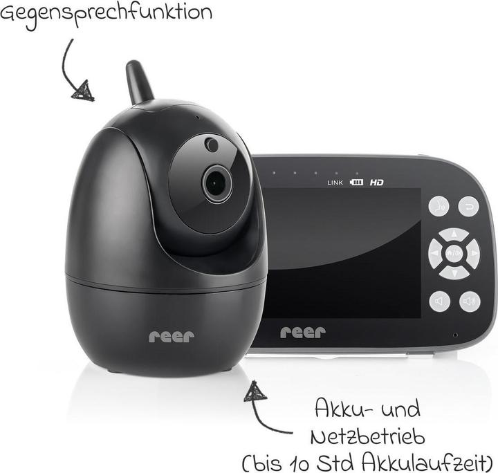 Immagine prodotto Reer BabyCam Pro HD Move (Video e audio, 300 m)