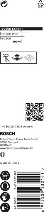 Produktbild Bosch Professional Zubehör EXPERT HEX-9 HardCeramic Bohrer, 8 x 90 mm (8 Millimeter)