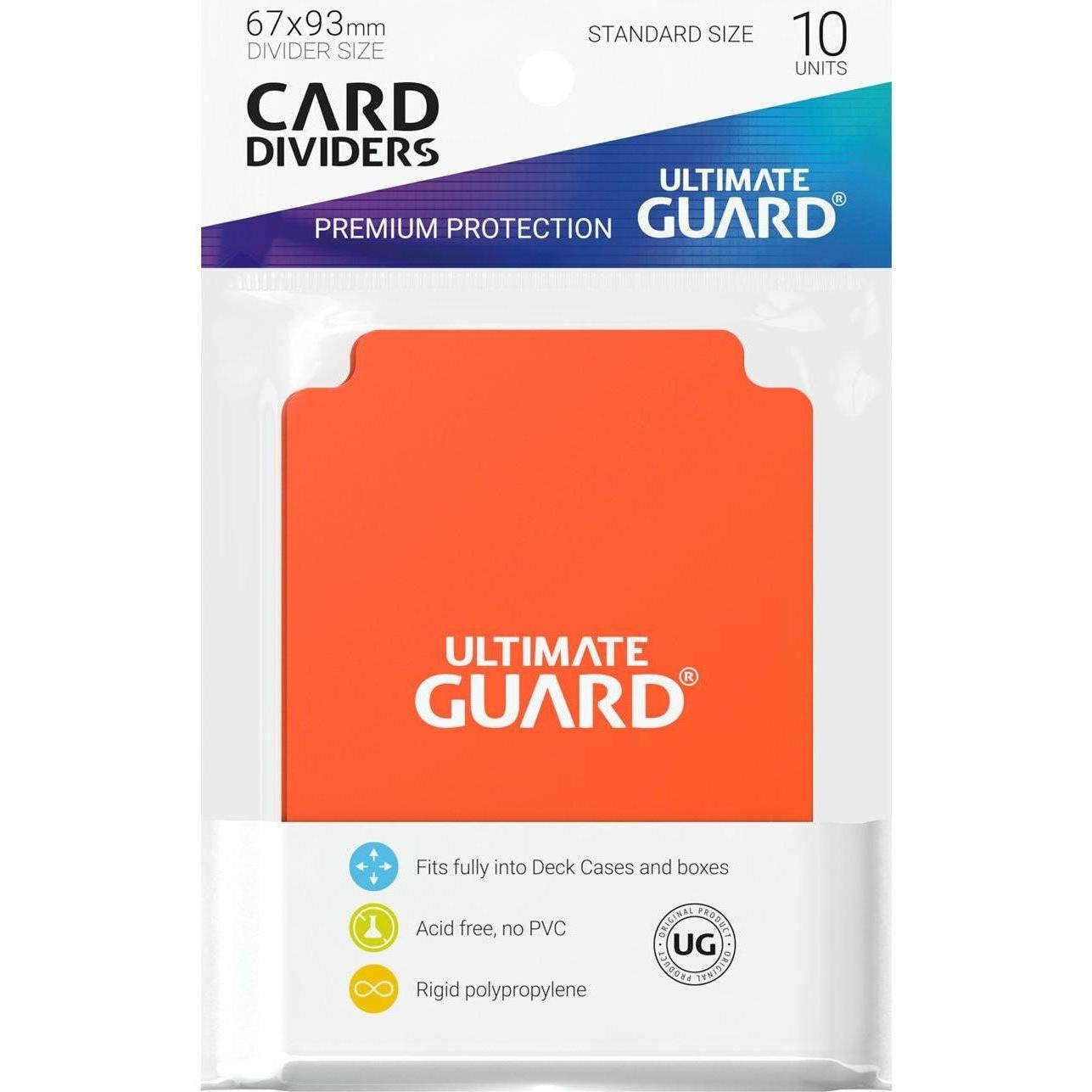 Ultimate Guard Kartentrenner Standardgrösse Orange 10