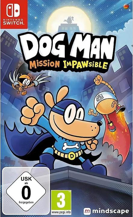 Productafbeelding Mindscape Dog Man: Mission Impawsible SWITCH (Switch, DE)
