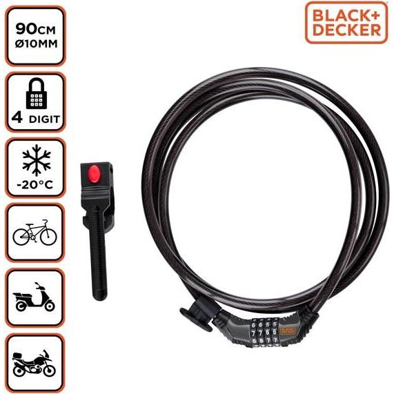 Black & Decker, Veloschloss, (90 cm)